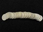 Silver Dimes 1 Roll Of 50 Dimes 90% Silver Roosevelt & Mercury Included