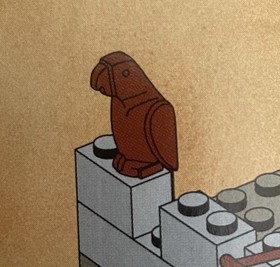 LEGO Castle: King Leo's Castle (6098)   Missing Parrot & 1 Helmet