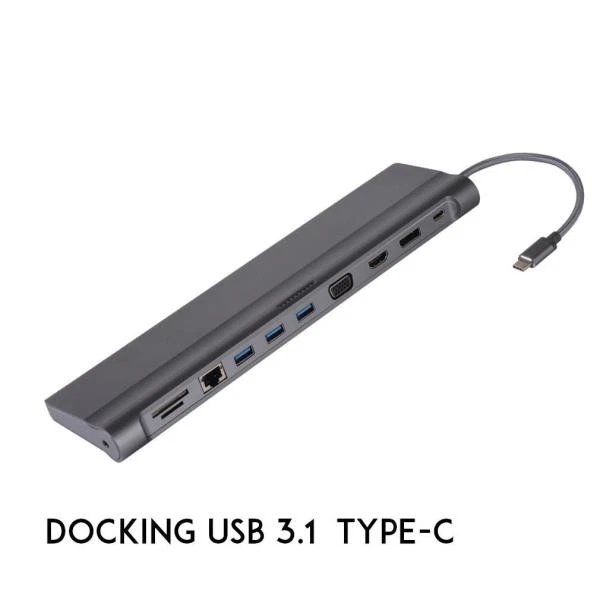 USB3.1 TYPE C/USB/SD/RJ45/DP/HDM - Immagine 2 di 4