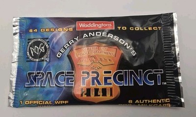 Pog 1995 Space Precinct Pogs 1x Sealed Pack Wpf Waddingtons 