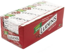 Luden's Wild Cherry Throat Drops 20 Count (Pack of 20)