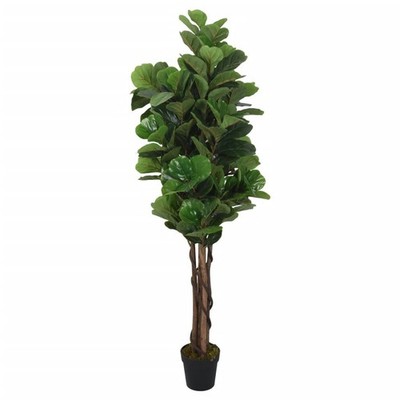 Künstlicher Geigenblatt Feigenbaum 232 Blätter 180 cm grün