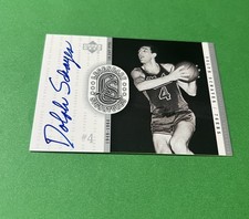 DOLPH SCHAYES AUTOGRAPH - 2000 UPPER DECK LEGENDARY SIGNATURES - 76ers