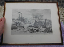 last listing J.C BOURNE VINTAGE " PUMPS FOR DRAINING THE KILSBY TUNNEL " PRINT