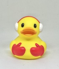 Infantino Winter Gloves Rubber Duck 2.5  Ducky Bath Pool Jeep Toy