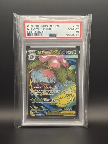 Mega Venusaur ex SIR 2025 Pokemon Mega Evolution PSA 10 Gem Mint