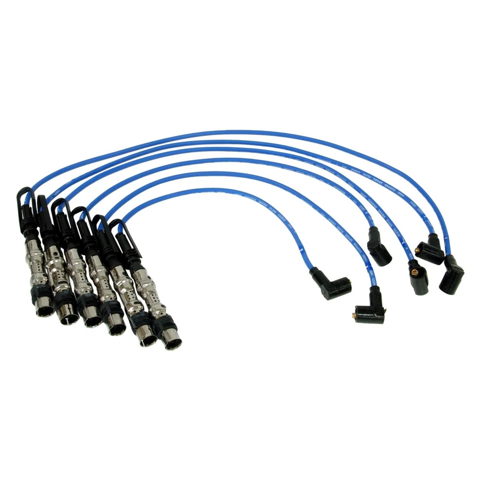 For Volkswagen Jetta 1999-2002 NGK Spark Plug Wire & Spark Plug Kit Foto 4 de 4