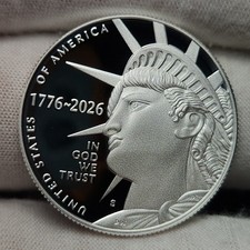 2026-S SiIver Proof Enduring Liberty Half DolIar 50c 50 Cents .999