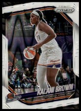 2025 Panini Prizm WNBA #55 Kalani Brown White Seismic Prizms