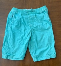 Abercrombie Fitch Boys Classic Chino Shorts Size 15/16 Turquoise Preppy