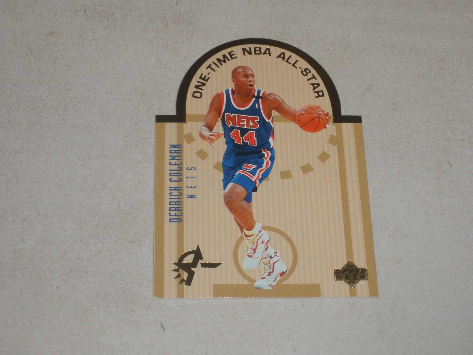 1993-94 Upper Deck SE Die Cut All Stars East #E10 Derrick Coleman