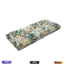 Magpie Fabrics Indoor Outdoor Bench Cushion 42"x18", Non-Slip Tufted Water