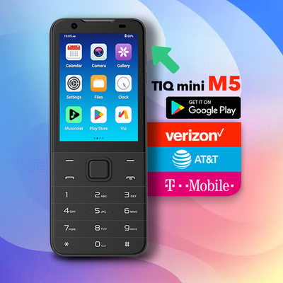TIQ Mini M5 Android 13 Phone 3GB RAM 32GB 2.8