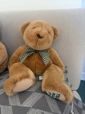 House Of Fraser Fraser Bear 1999 Vintage Tartan Bow Tie