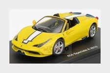 1:43 EDICOLA Ferrari 458 Italia Speciale A Spider 2013 Yellow ABFGT006 Model