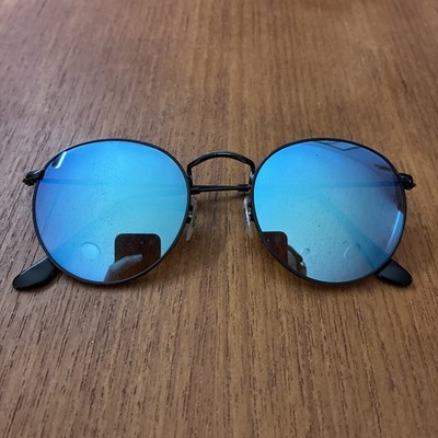Ray-Ban RB3447 002/40 2503 50-21-145 Round Eyeglasses Sunglasses Black Frame