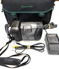 Sharp Viewcam VL-E39U 8mm Video 8 Camcorder, Charger, Bag, Tested Working