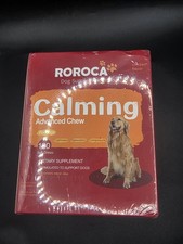 Calming Chews for Dogs Herbal Formula for Dog Anxiety Relief Long-Lasting 10/27