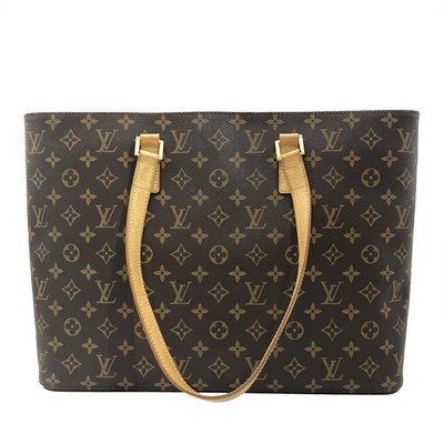Louis Vuitton Luco Tote Bag Monogram Canvas Leather M51155 SR0060 r0_0526