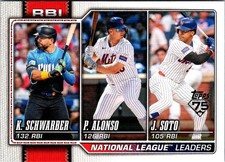 (Kyle Schwarber / Pete Alonso / Juan Soto) 2026 Topps #11