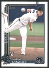 2025 Topps #309 Adam Mazur Miami Marlins 48381