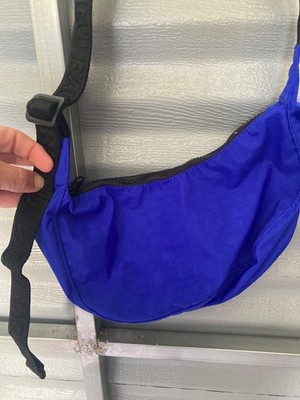baggu crescent bag small lapis
