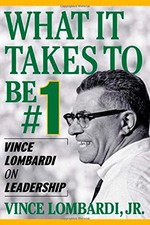 WHAT IT TAKES TO BE NUMBER #1: VINCE LOMBARDI ON - Hardcover **Mint Condition**