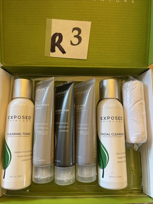 #ad Exposed Skin Care Acne Treatment System FULL Kit NEW IN BOX $38.99