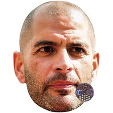 Chris Harris Celebrity Mask, Flat Card Face, Fancy Dress Mask