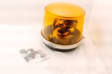 Federal Signal 443112 Amber Rotating Beacon Warning Light 12v Open Box Federal Signal 443112 Amber Rotating Beacon Warning Light 12v Open Box