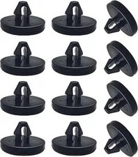 12 PCS Brake Switch Stopper Car Truck Auto Brake Pedal Pad Brake Light Black