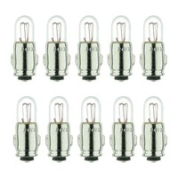 10 GlüHlampen Innenraumleuchte 24 V 3 W J Ba7S Glasklar Hella FüR U.A. Terex
