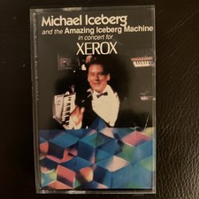 MICHAEL ICEBERG Amazing Iceberg Machine Xerox Synth Electronic 70s-80sTape RARE