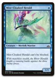 Mist-Cloaked Herald #43 - Rivals of Ixalan