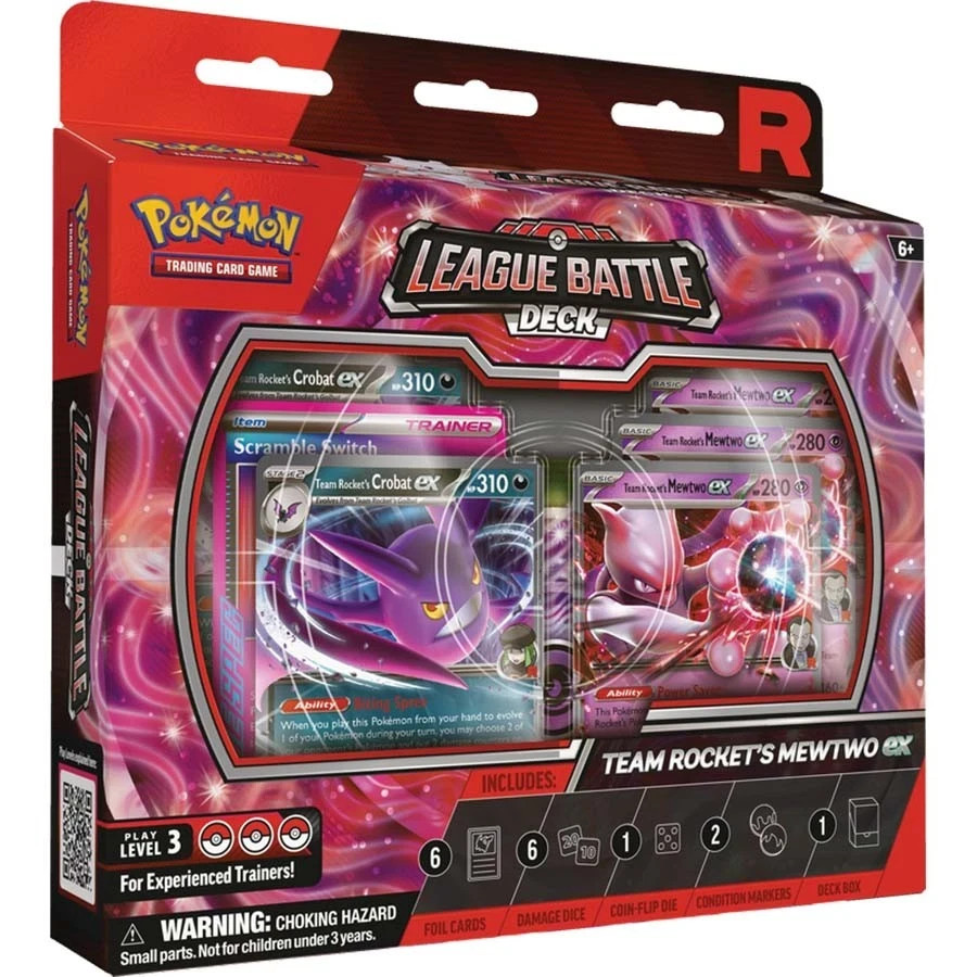 Pokemon Team Rocket's Mewtwo ex League Battle Deck New Sealed | eBay