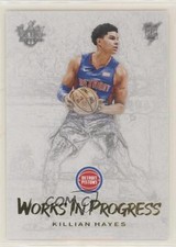 2020-21 Panini Court Kings Works in Progress Killian Hayes #4 j3z