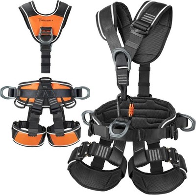 Safety Harness Fall Protection - Roofing Full Body Climbing Harness Men Tree Wor