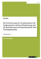 Anonymous | Die Verbesserung Der Grundausdauer, Die Steigerung Der Relativen...