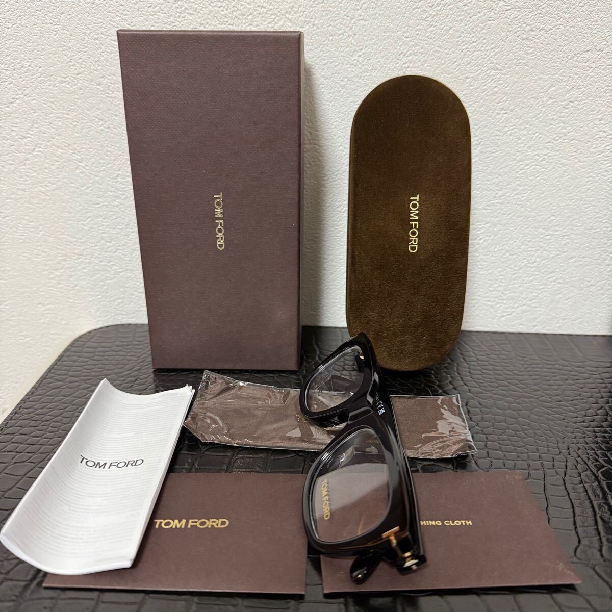 TOM FORD TF5178-F 001 Eyeglasses 51□21-145 Made in Italy New with