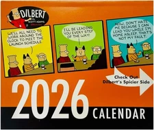 Dilbert Daily Desk Calendar 2026 Edition by Scott Adams