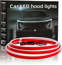 Flexible Car Hood Light Strip, 79 Inches Dynamic LED Daytime Running Light for C
