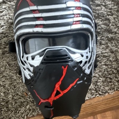 Star Wars Kylo Ren Mask Black with Red Detailing