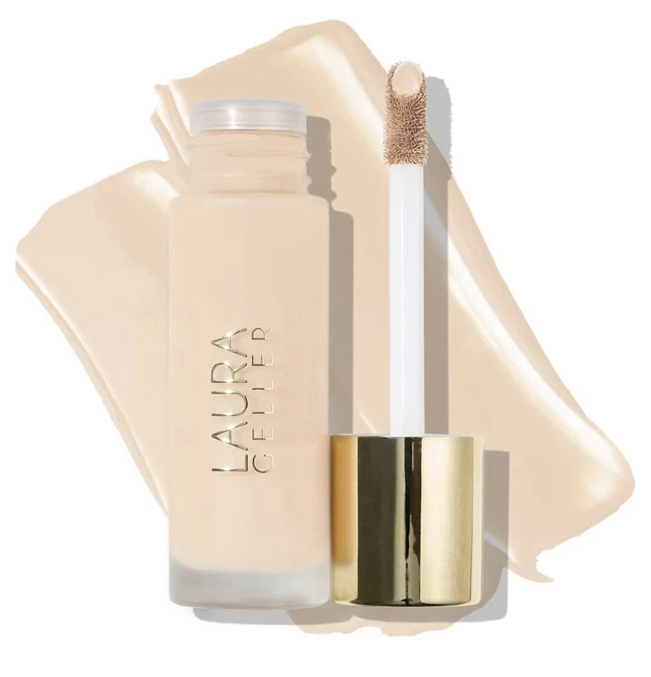 Laura Geller Double Take Liquid Foundation Full Coverage Matte Finish Porcelain - Image 2 of 4