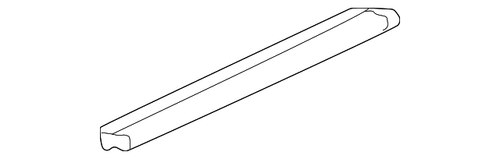 Genuine Honda Weatherstrip L Slide Door (Lower) 72868-S0X-A01 | eBay