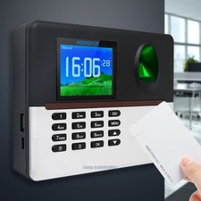 HOMSECUR Support Remote Access WiFi Time Clock And Access Control + RFID Reader