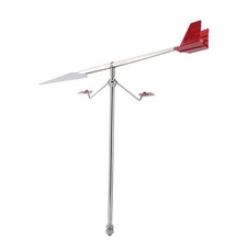 Marine Weather Vane Wind Direction Indicator 304 Stainless Steel For Yacht Boat