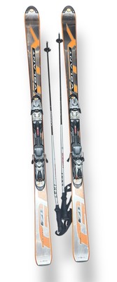 Volant Gravity 71 Skis, Titanium 1200 Bindings Piston 2 Leki Poles