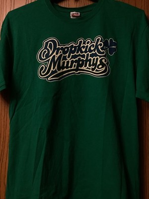 Dropkick Murphys - Green Shirt - Anvil - XL