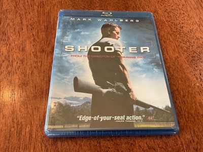 Shooter (Blu-ray, 2007) Mark Wahlberg Danny Glover - New, Sealed