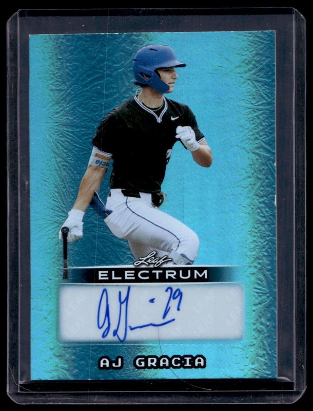 2026 Leaf Electrum AJ Garcia Platinum Auto 3/7 #BA-AJG